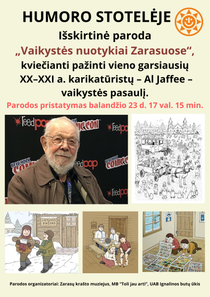 „Humoro stotelėje“ – nauja paroda