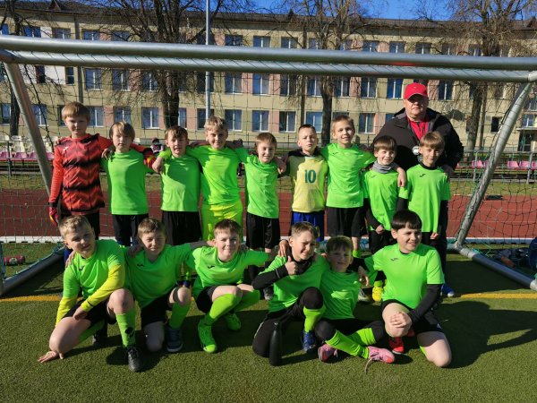 Džiuginantys jaunųjų futbolininkų rezultatai!