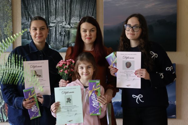 Ignaliniečiai tarptautiniame  kūrybinių darbų konkurse