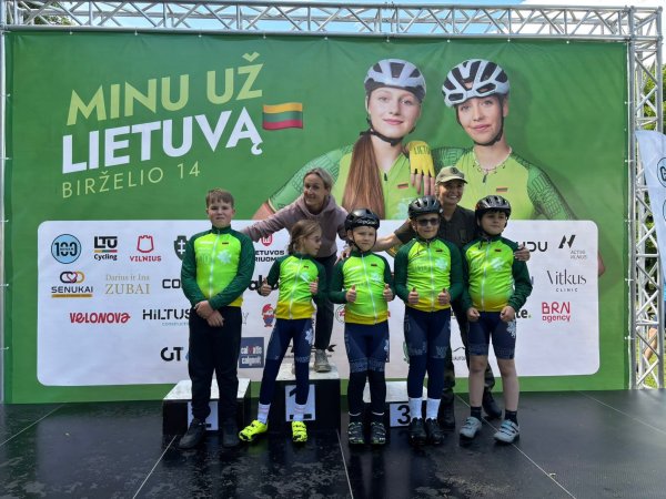 Jaunųjų dviratininkų startai!