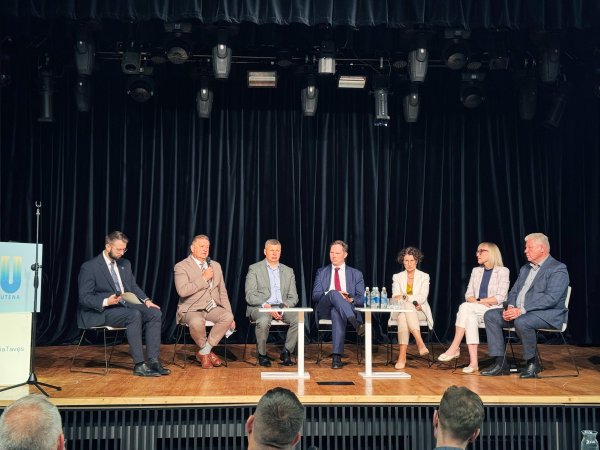 Laimutis Ragaišis susitiko su finansų ministru