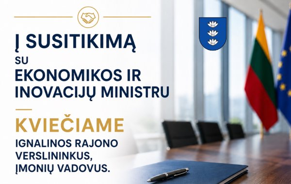 Ekonomikos ir inovacijų ministro vizitas