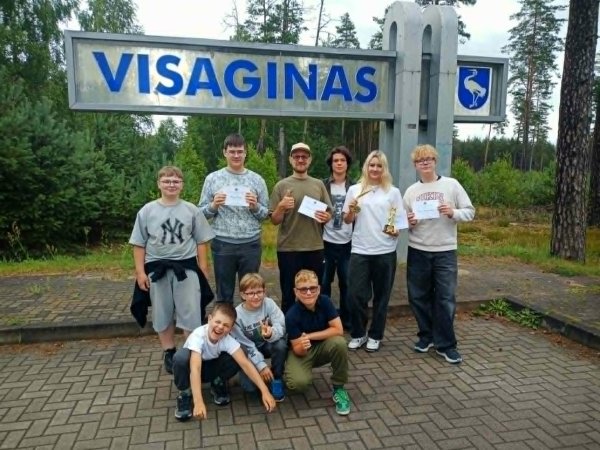 Šachmatų turnyre Visagine