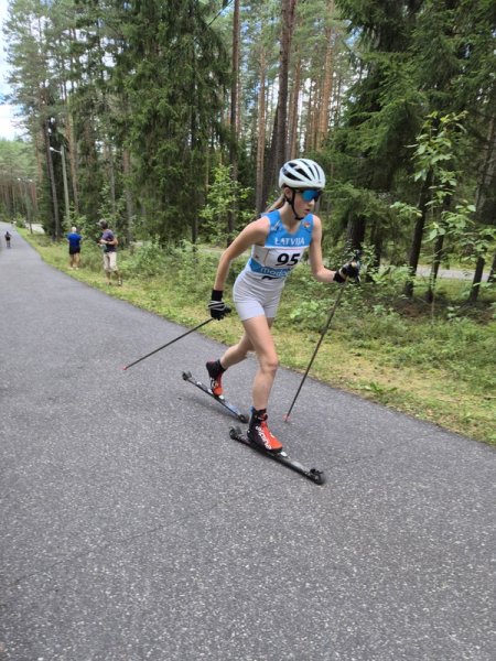 Ignalinos slidininkų startai Latvijos slidinėjimo vasaros čempionate!