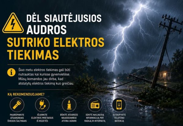 Informacija gyventojams