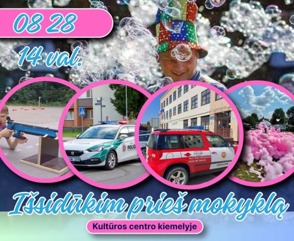 Atsisveikinkime su vasara linksmai!