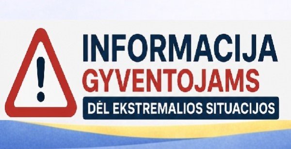 Informacija gyventojams!