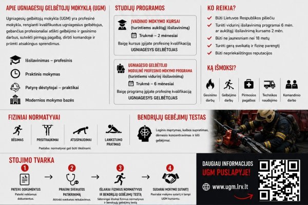 Ugniagesio gelbėtojo profesija