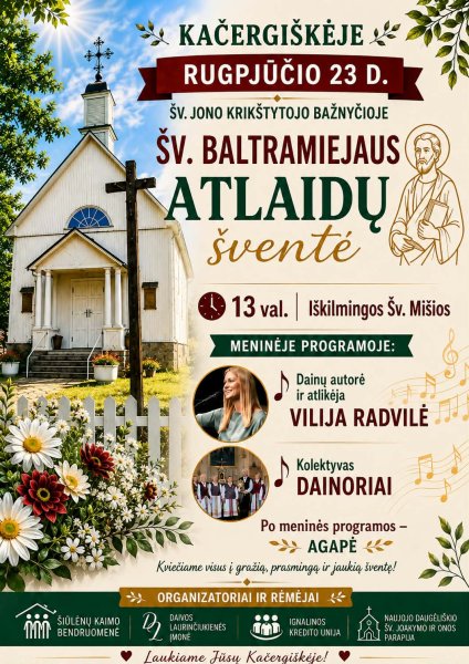 Kviečiame į šventę Kačergiškėje
