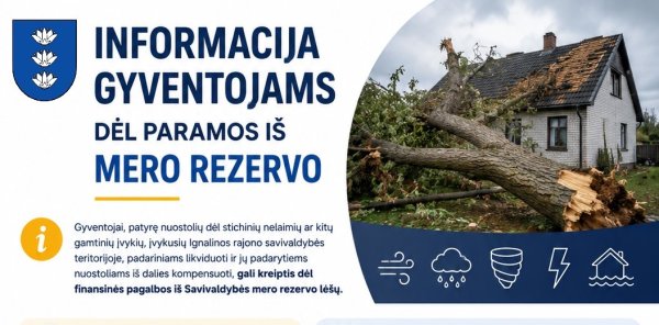 Informacija gyventojams!