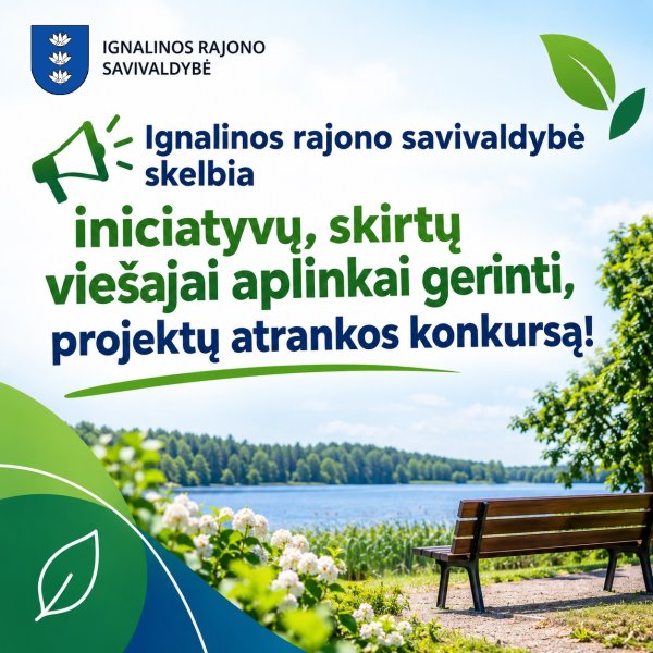 Skelbiamas projektų atrankos konkursas!