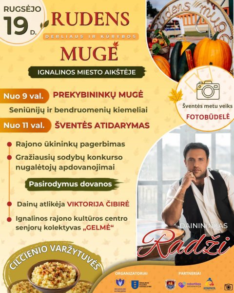 Rudens mugė Ignalinoje
