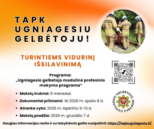 Kvietimas jaunuoliams