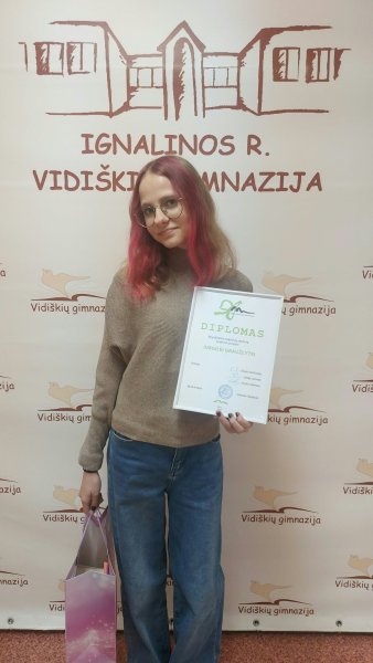 Sėkmė Respublikiniame moksleivių skaitovų konkurse!