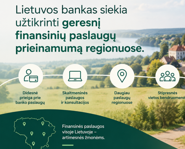 Informacija apie banko skyrių