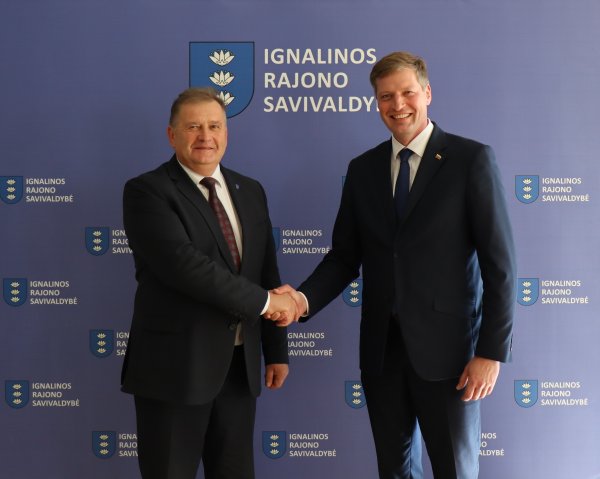 Žemės ūkio ministro vizitas
