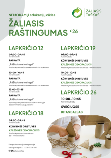 Nemokamų edukacijų ciklas